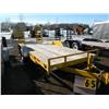 Image 1 : 2005 H & H skid loader trailer