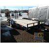 Image 1 : 2005 H & H skid loader trailer