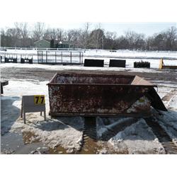 Dump box for pick up