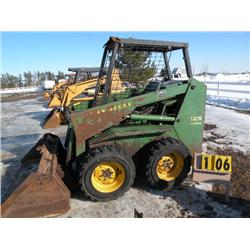John Deere 125 skid loader
