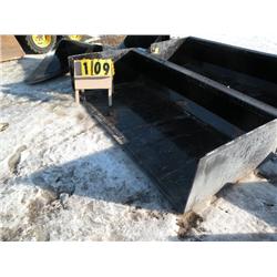 Skid Loader snow bucket