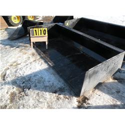 Skid Loader snow bucket