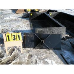 Skid loader receiver plate