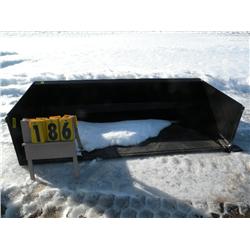 Skid Loader snow bucket
