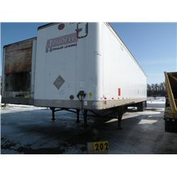 1988 Great Dane semi-van trailer
