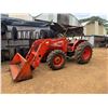 Image 2 : Kubota M-9000 Tractor 4X4 with Loader (Starts & Runs – See Video)