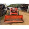 Image 4 : Kubota M-9000 Tractor 4X4 with Loader (Starts & Runs – See Video)