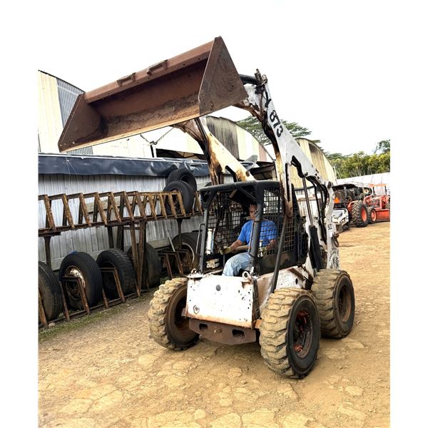 Bobcat 873 Skid Steer Loader (Starts & Runs – See Video)