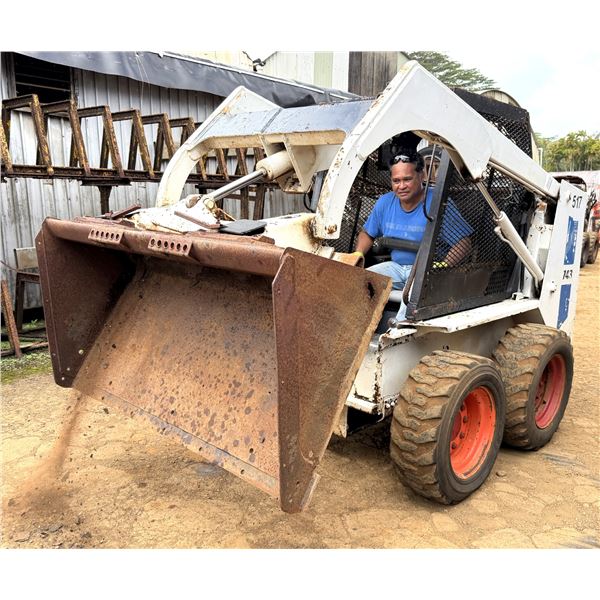 Bobcat 743 Skid Steer Loader (Starts & Runs – See Video)