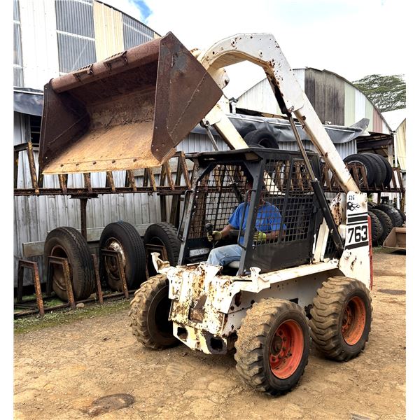 Bobcat 763 Skid Steer Loader (Starts & Runs – See Video)