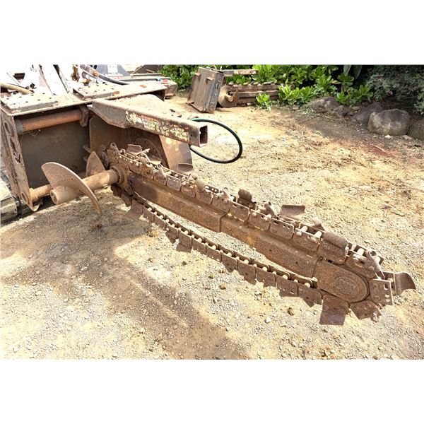 Trencher Attachment - Fits Bobcat MT-55 (Works - See Video)