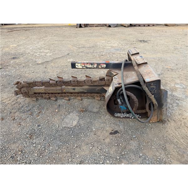 Trencher Attachment - Fits Bobcat MT-55 (Works - See Video)