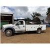 Image 1 : 2000 Ford F450 Diesel Truck with 12 Ft. Utility Bed (Starts & Runs – See Video)