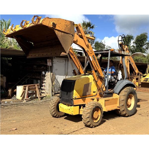 Case 580L 4X4 Backhoe w/ Thumb (Starts & Runs – See Video)
