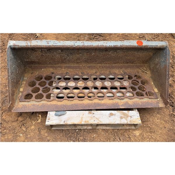 Bobcat Sifting Bucket Attachment 60"W