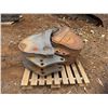 Image 2 : Qty 2 Komatsu Machine Bucket Attachments w/ Teeth 7"W
