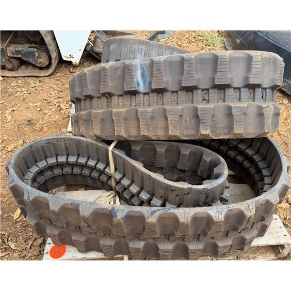 Qty 2 Takeuchi TB025 Tracks 12"W