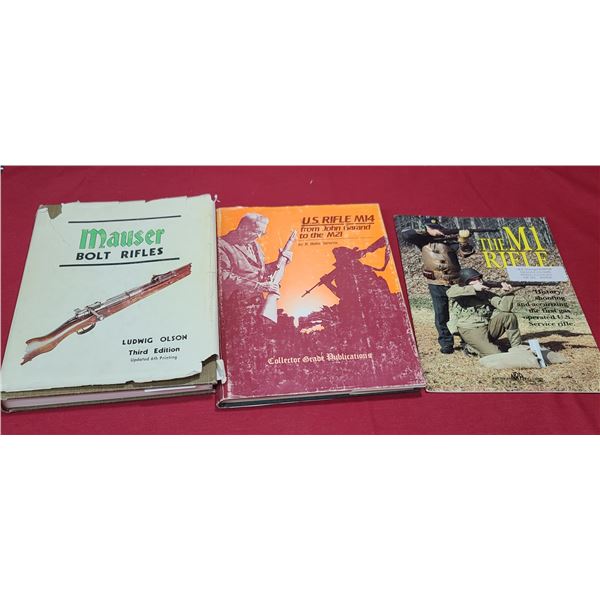 MAUSER BOLT RIFLES BY LUDWIG OLSON AND US RIFLE M14 FROM JOHN GARAND TO M21 BY R. BLAKE STEVENS