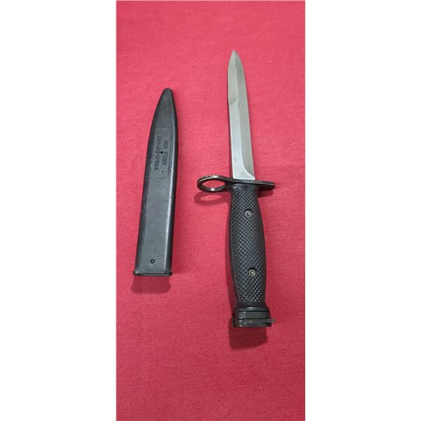 NELLA 1/86 BAYONET 1095-210892-1467 CANADIAN BAYONET MADE FOR C7 RIFLE AND C8 CARBINE
