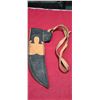 Image 11 : OJEDA SAYULA JAL. MEXICO MACHETE WITH LEATHER SHEATH