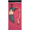 Image 18 : OJEDA SAYULA JAL. MEXICO MACHETE WITH LEATHER SHEATH