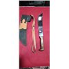 Image 1 : OJEDA SAYULA JAL. MEXICO MACHETE WITH LEATHER SHEATH
