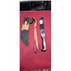 Image 2 : OJEDA SAYULA JAL. MEXICO MACHETE WITH LEATHER SHEATH