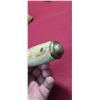 Image 11 : HAND MADE ANTLER/BONE HANDLE  - KNIFE - WITH HAND MADE SHEATH