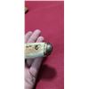 Image 12 : HAND MADE ANTLER/BONE HANDLE  - KNIFE - WITH HAND MADE SHEATH