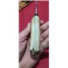 Image 14 : HAND MADE ANTLER/BONE HANDLE  - KNIFE - WITH HAND MADE SHEATH