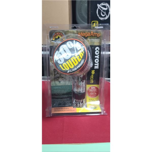CASSCREEK MEGA AMP GAME CALL - COYOTE - 10 CALLS
