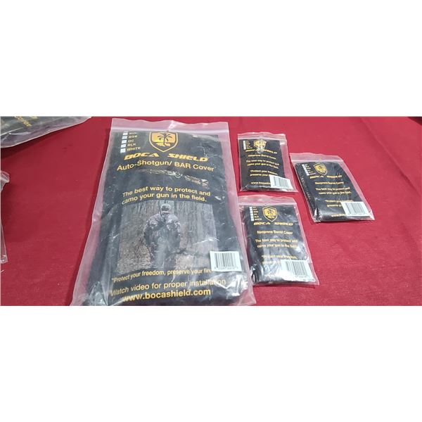 BOCA SHIELD AUTO-SHOTGUN/BAR COVER - RIGTH HNAD -NEOPRENE COVER AND THREE BUI CAMO NEOPRENE BARREL C