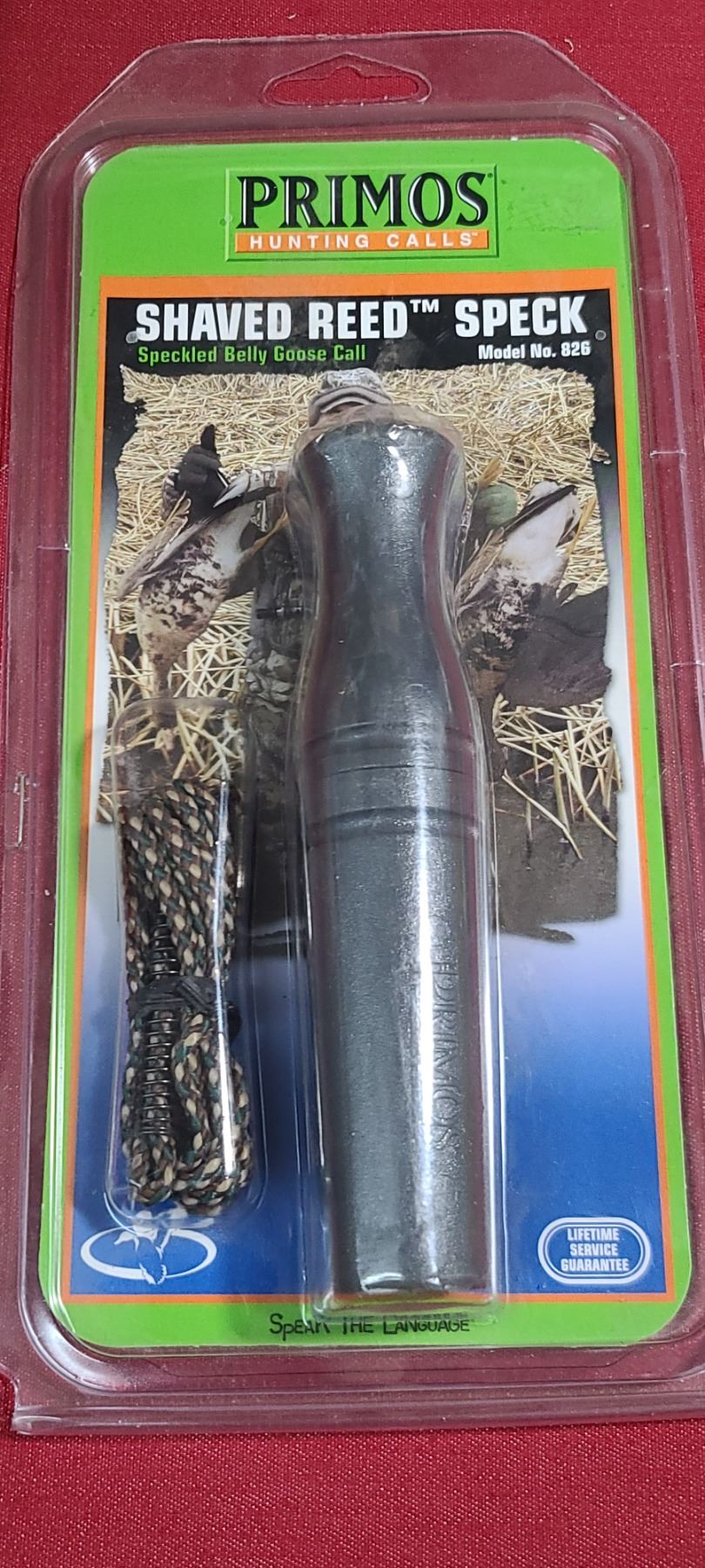 Primos Tube Call Reeds PRIMOS SHAVED REED SPECKLED BELLY GOOSE CALL - MODEL: 826