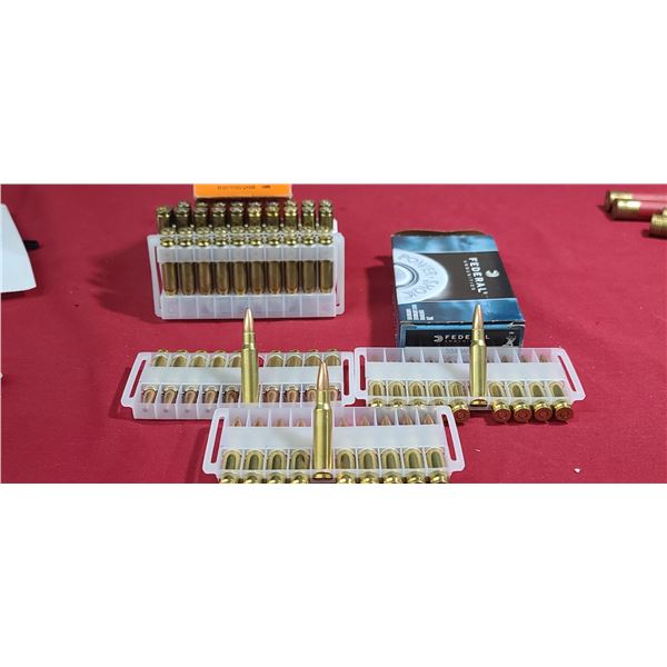 30 ROUNDS OF .308 WIN 150GR SOFT POINT  AND 40 BRASS - NO SHIPPING ON AMMUNITION