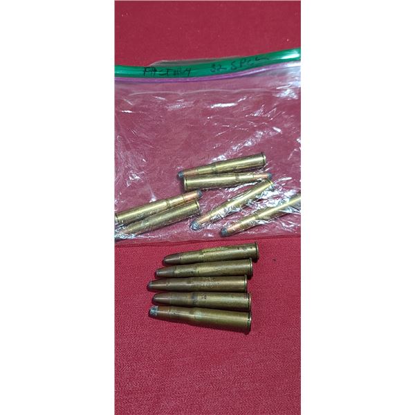 11 ROUNDS OF .32 WIN SPL: 6 FACTORY AND 5 OTHER