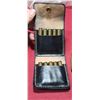 Image 2 : 13 .308 DOMINIO IN LEATHER AMMO POUCH - NO SHIPPING ON AMMUNITION