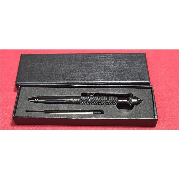 TACTICAL PEN WITH WINDOW BREAKER/DEFENSE PUMPEL