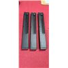 Image 10 : THREE GSG MP40 .22LR 23 ROUND MAGAZIE - MADE IN GERMANY