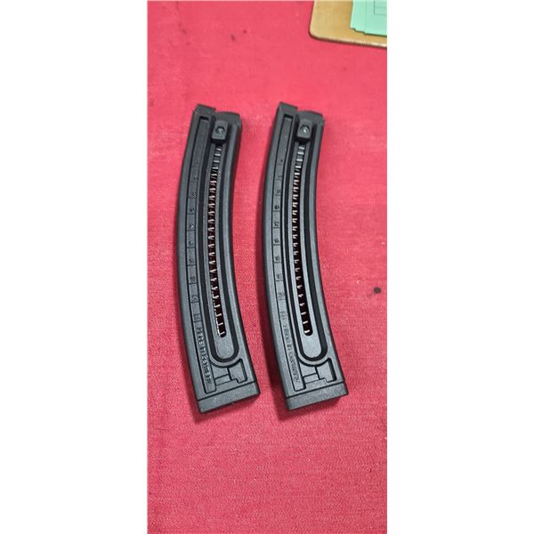 TWO GSG-16 .22LR MAGAZINE 23 ROUND