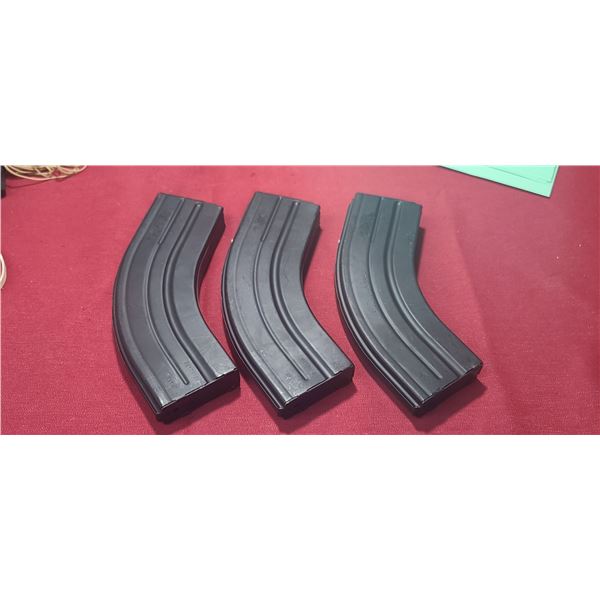 THREE C-PRODUCTS AR15 7.62X39 STAINLESS STEEL 5 ROUND MAGAZINE