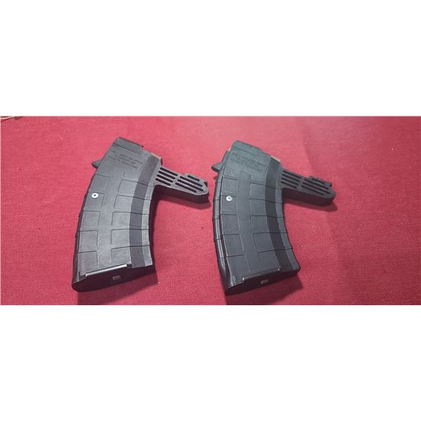 TWO TAPCO SKS 7.63X39 FIVE ROUND MAGAZINE