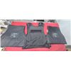 CANARMOR SOFT BODY ARMOUR - THREAT LEVEL: NI J IIIA KEVLAR SIZE 44-47 XL PLATES AND VETS