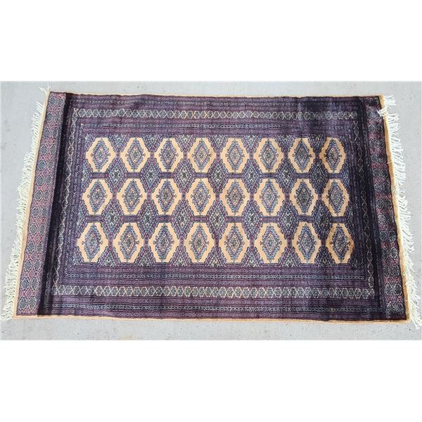 FINE CONTEMPORARY PERSIAN RUG MADE IN IRAN. BOUGHT BACK BY A CANADIAN SOLDIER FROM AFGHANISTAN WHERE