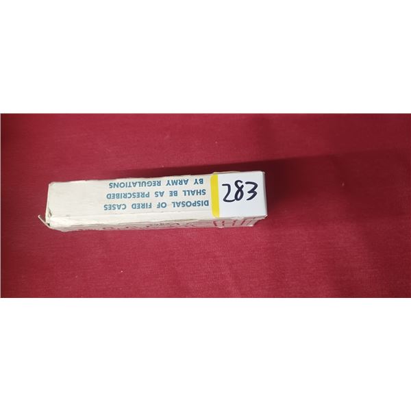 BOX OF 7.62 MM MATCH AMMO 173 GRAIN PAL REQUIRED NO SHIPPING