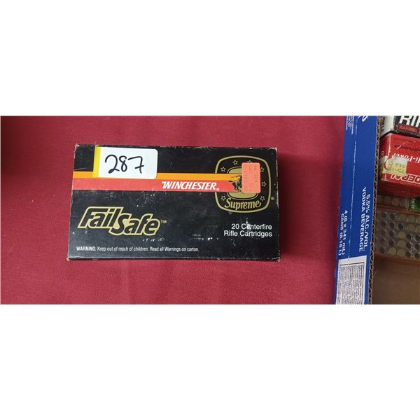 FULL BOX OF WINCHESTER 338 MAG AMMO 230 GR PAL REQ NO SHIPPING