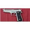 Image 7 : PIETRO BERETTA MODEL 92FS - CAL 9 PARABELLUM 5" BARREL LENGTH- SILVER - SERIAL NUMBER: M960352 IT18 