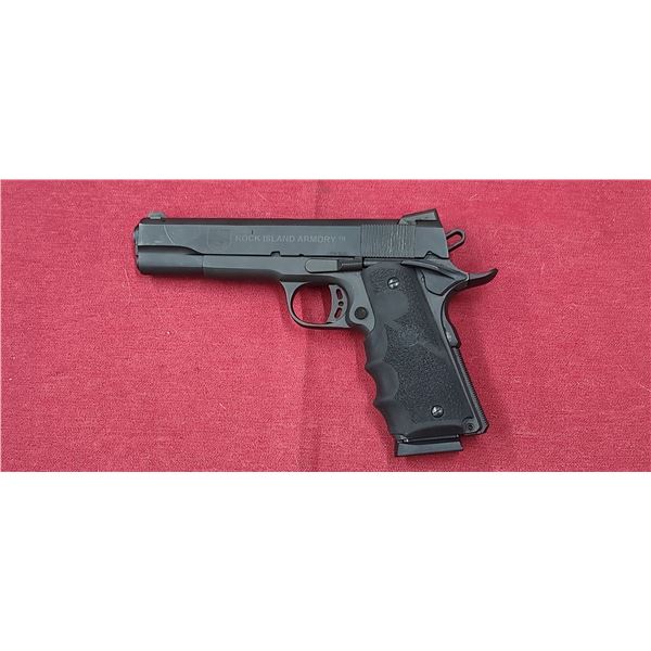 ROCK ISLAND ARMORY M1911-A1 FS .45ACP 5" BARREL - BLACK -SERIAL NUMBER: 321311 - SQUEEZ SAFETY WITH 