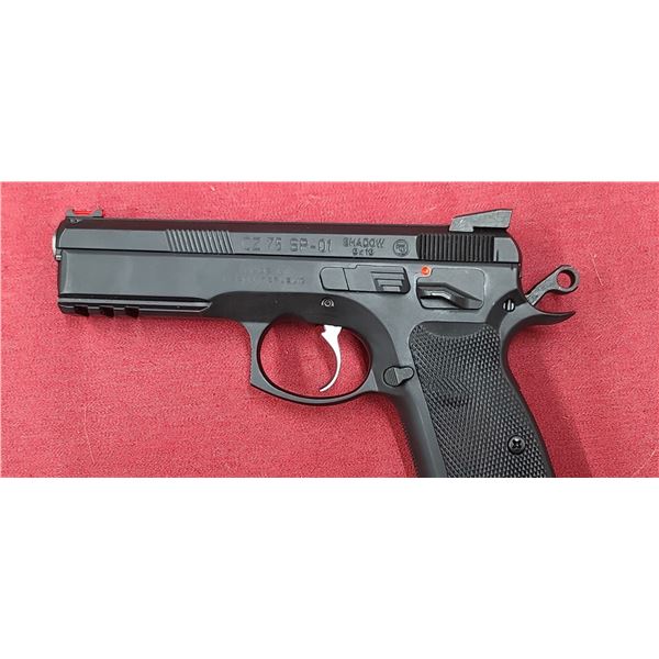 CZ 75 SP-01 SHADOW 9X19 - CIP N - C895661 - 4 1/2" BARREL -  SALE OF PISTOL IS SUBJECT TO FEDERAL FI