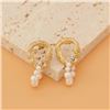 Image 2 : 18K Gold Pearl Earrings