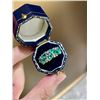 Image 3 : 18K Gold Emerald Ring
